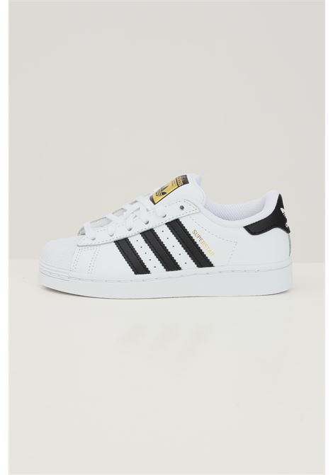 White sneakers for boys and girls SUPERSTAR ADIDAS ORIGINALS | FU7714.